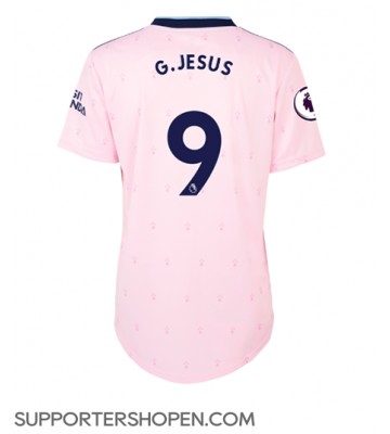 Arsenal Gabriel Jesus #9 Tredje Matchtröja Dam 2022-23 Kortärmad